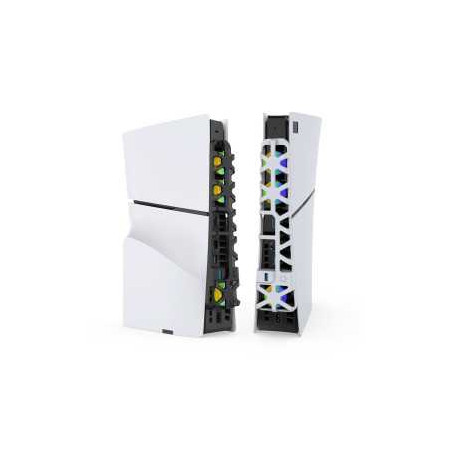 Ventilateur de refroidissement PS5 Slim Dobe TP5-3538S RGB - Blanc - G