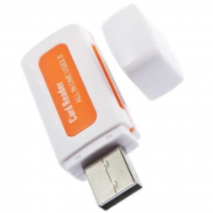Lecteur de Carte Mémoire USB 2.0 4 en 1 - Informatiques Ref G1426/G207