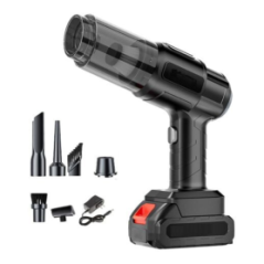 Mini Aspirateur de Voiture Sans Fil Rechargeable pour Auto Puissant av