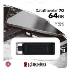 Clé USB Kingston DataTraveler USB-C (Type-C) 64 Go - Mémoires Ref G064
