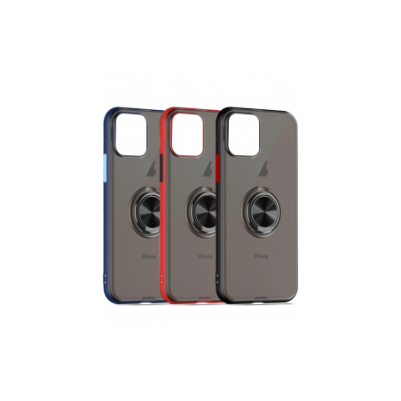 Coque de Protection Mate avec Support Bague Magnétique - Huawei - Prot