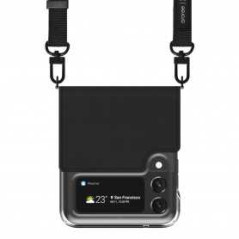 Coque protection avec collier adjustable ARAREE CANVAS DIARY - Noir -