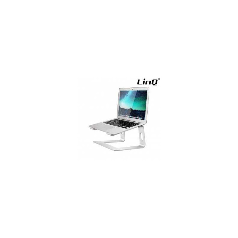 Support Ordinateur Portable / Macbook En Aluminium Ventilé, LinQ HD3269