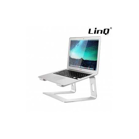 Support Ordinateur Portable / Macbook En Aluminium Ventilé, LinQ HD326