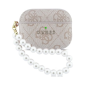 Coque de Protection pour AirPods Pro 3 PU Pearl Strap Classic Logo GUESS GUAP3P4E4PSP - Rose — Accessoire · Smarty Paris 18e