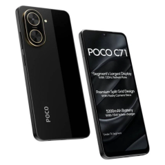 Xiaomi Poco C71 4G 64 Go Noir - Neuf