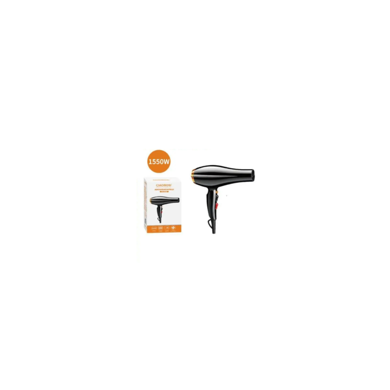 Sèche-cheveux professionnel 1550W silencieux CIAOBOSI TX-9268