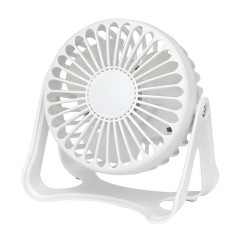 Mini Ventilateur USB, Idéal pour Usage Quotidien (Sans Batterie) - Blanc · Smarty Paris