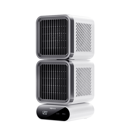 Ventilateur oscillant à double turbocompresse | Smarty Paris