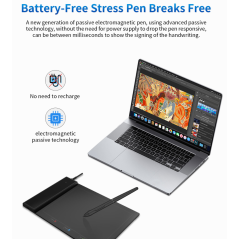 Tablette Graphique De Dessin et Signature Pour Android/Windows/Mac - YZ08 · Smarty Paris