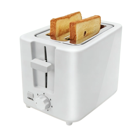 Grille-pain avec 2 tranches 600–700W CIAOBOSI CT-818 - Blanc · Smarty Paris