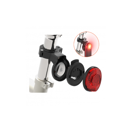 Support de tige de selle avec réflecteur arrière en Compatible avec Ga