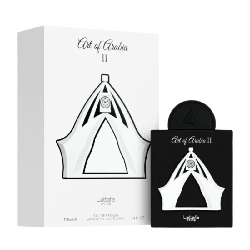 Eau de Parfum Lattafa Pride Art of Arabia II - unisex - 100ml · Smarty Paris Beauté
