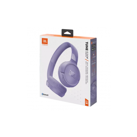 Casque Bluetooth JBL Tune 520BT - JBLT520BTPUR - Violet - Audio Ref G1