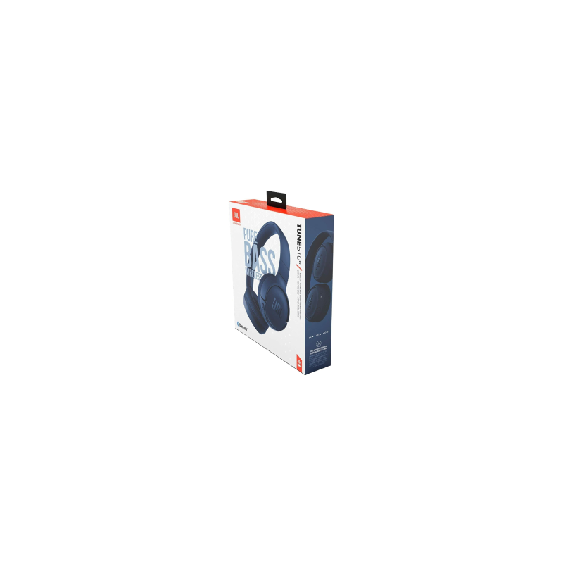 Casque Bluetooth JBL Tune 510BT - JBL510BTBLU - Bleu