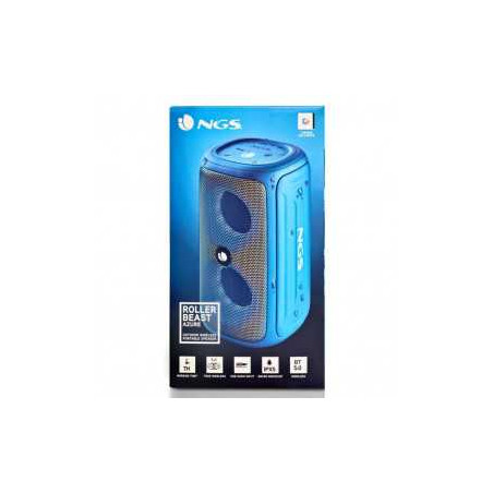 Enceinte Bluetooth NGS Roller Beast IPX5 32W - Bleu - Audio Ref G1544