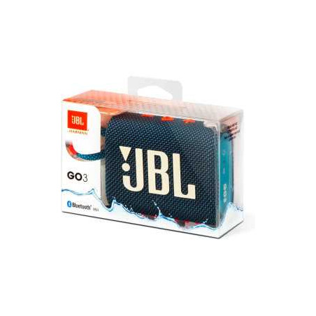 Enceinte Bluetooth Portable JBL Go 3 Bleu, Violet - JBLGO3BLUP - Audio