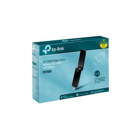 TP-LINK Adaptateur USB WiFi bi-bande AC1300 Archer T4U - Informatiques