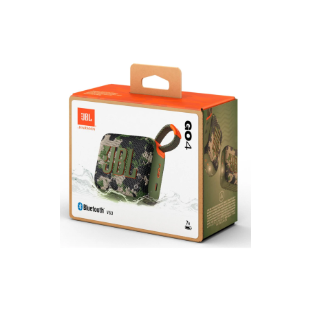 Enceinte Bluetooth portable JBL Go 4 Squad Militaire IP67 7H - JBLGO4S