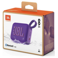 Enceinte Bluetooth portable JBL Go 4 Violet IP67 7H - JBLGO4PUR - Audi