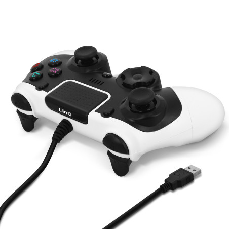 Manette Filaire USB PS4 / PC LinQ GAP424 · Smarty Paris