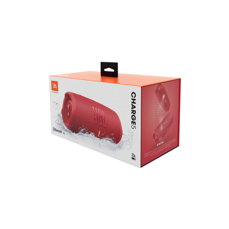 Enceinte Bluetooth Portable JBL Charge 5 - JBLCHARGE5RED - Rouge - Aud