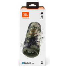 Enceinte Bluetooth sans fil JBL Flip 6 - JBLFLIP6SQUAD - Squad Vert -