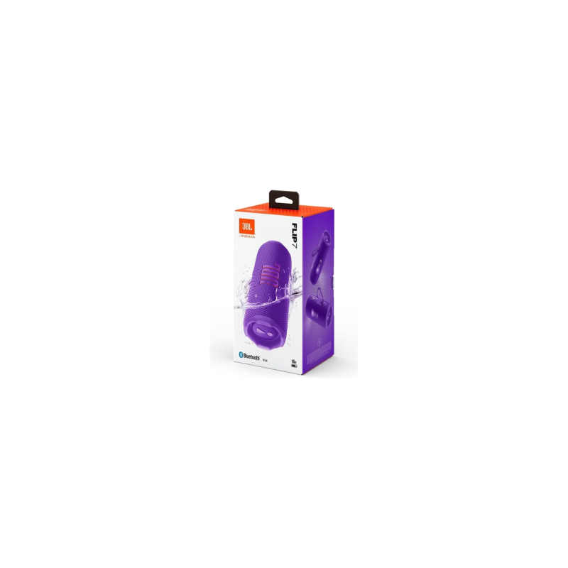 Enceinte Bluetooth sans fil JBL Flip 7 - JBLFLIP7PUR - Violet