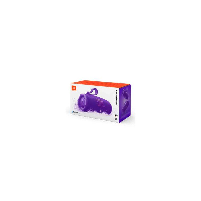 Enceinte Bluetooth Portable JBL Charge 6 - JBLCHARGE6PUR - Violet