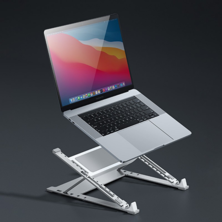 Support Ordinateur Portable Infinity Max Benks - Aluminium Robuste et Design Élégant pour bureau — Benks · Smarty Paris 18e