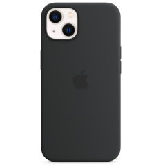 Coque en Silicone avec Magsafe iPhone 13 Mini Midnight MM223ZM/A (Apple) — Apple · Smarty Paris 18e