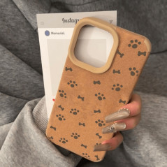 Coque de protection pour iPhone en simili dai | Smarty Paris