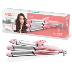 Styler Beauté Cheveux VGR V563 Rose 4 en 1 Pr | Smarty Paris