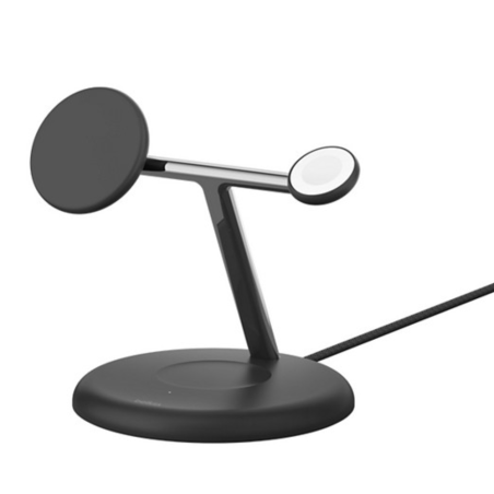 Station de Recharge 3-en-1 Qi2 BELKIN 15W - WIZ023vfBK — Belkin · Smarty Paris 18e