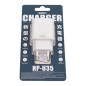 Chargeur secteur double USB Remax RP-U35 – 10,5 W Chargeur secteur double USB Remax RP-U35 – 10,5 W
