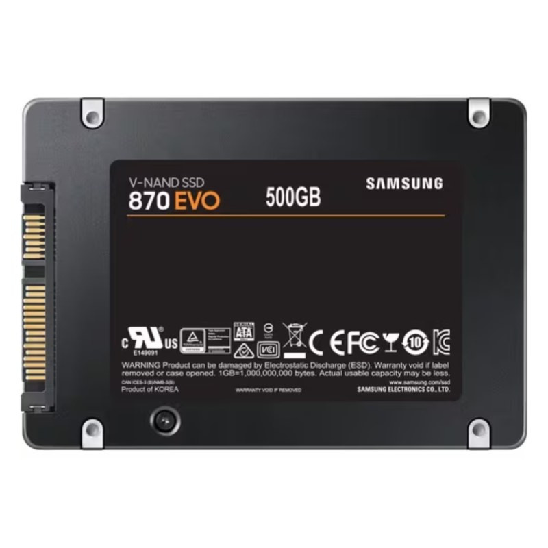Samsung SSD 870 EVO MZ-77E500B – 500 Go Samsung SSD 870 EVO MZ-77E500B – 500 Go
