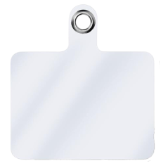 Patch Universel pour Lanière de Téléphone avec Anneau en Métal - Transparent — ECO · Smarty Paris 18e