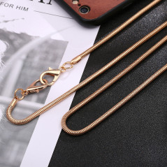 Collier de Coque de Téléphone 120cm - Argent — ECO · Smarty Paris 18e