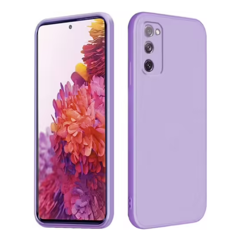 Coque de Protection en Silicone Pour Samsung Galaxy S20 FE - Violet