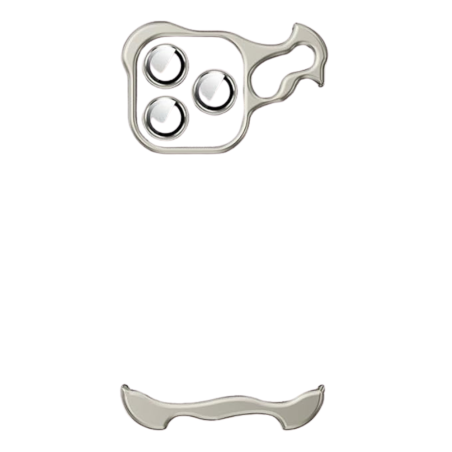 Coque robuste en métal sans cadre avec bouclier pour objectif – Argent — ECO · Smarty Paris 18e