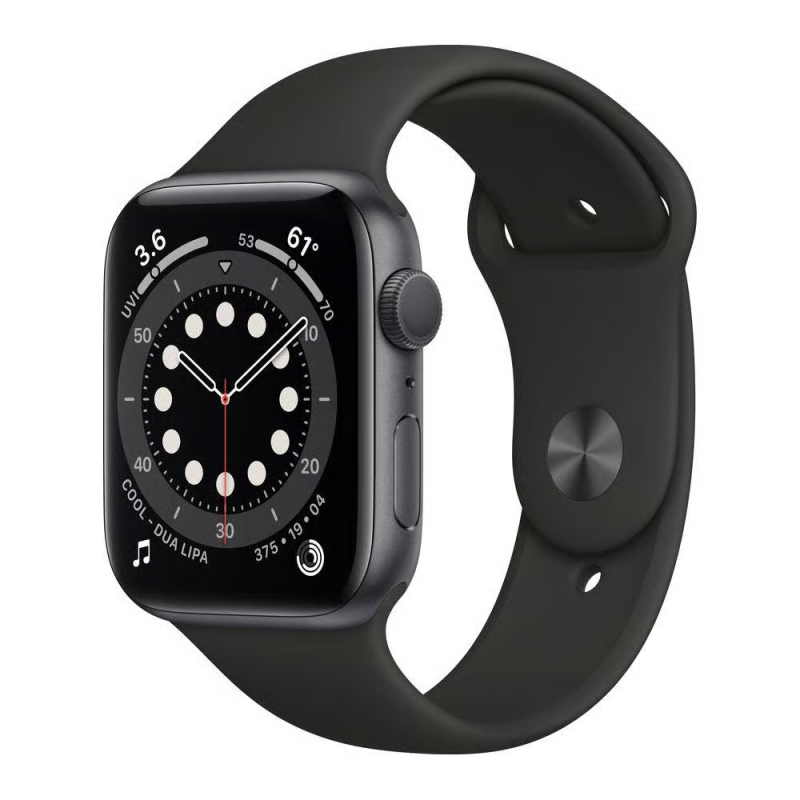 Smartwatch Apple Watch Series 6 GPS – 40mm Black Aluminum, Grade A · Refurbished