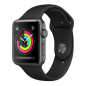 Smartwatch Apple Watch Series 3 – GPS 38mm gray aluminum, Grade AB, no band · Refurbished