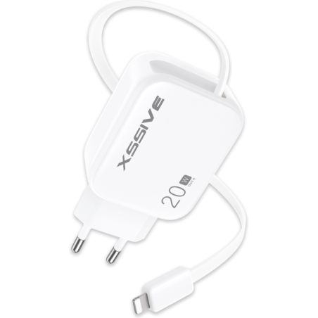 Chargeur Rapide 65W + Câble Rétractable USB-C | Smarty Paris