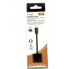 USB-C to 3.5 mm audio adapter LinQ TPC3513