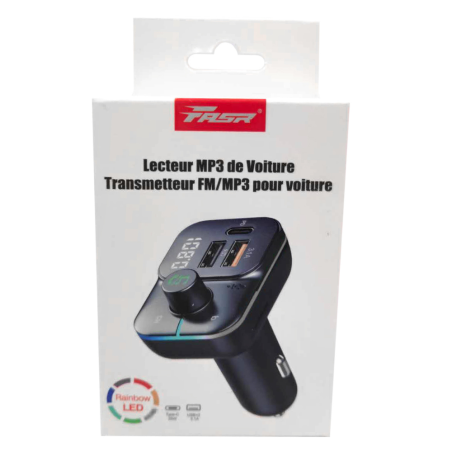 Transmetteur FM/MP3 Bluetooth Fasr FS-T56 pour voiture — Accessoire · Smarty Paris 18e