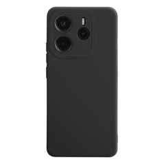 Matte black silicone case Redmi Note | Smarty