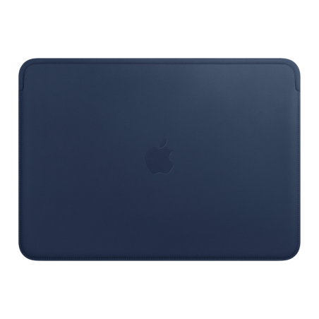 Housse cuir Apple Leather Sleeve pour MacBook Air 13/Pro 13 pouces - Bleu Nuit — Apple · Smarty Paris 18e