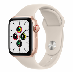 Apple Watch Series SE GPS 44mm Or Aluminium (Sans Bracelet et Accessoires) - Grade A — R3 · Smarty Paris 18e