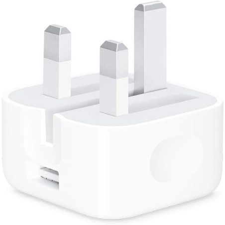 Adaptateur secteur USB Apple 5 W (broches pliables) - UK - MGMY3B/A — Apple · Smarty Paris 18e