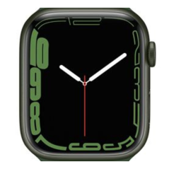 Montre Connectée Apple Watch Series 7 GPS 45mm Vert Aluminium (Sans Bracelet et Accessoires) - Grade AB — R3 · Smarty Paris 18e